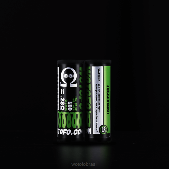 WOTOFO disposable vape - rolo compressor 10 unidades T2XB336 Wotofo bobinas pré-construídas