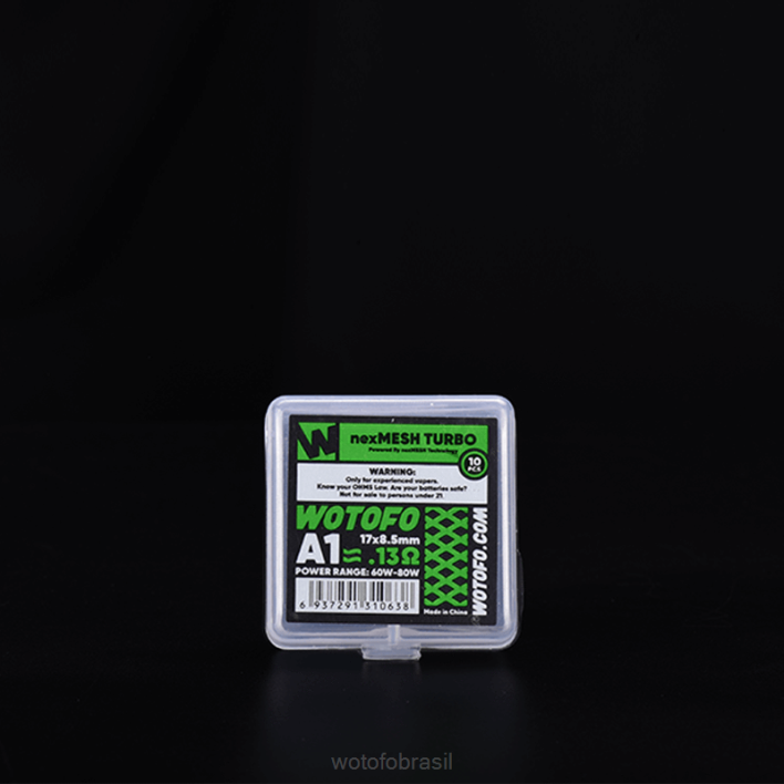 WOTOFO puff - nexmesh frio 10 unidades T2XB324 Wotofo NEXMESH para perfil 1.5 e rdta