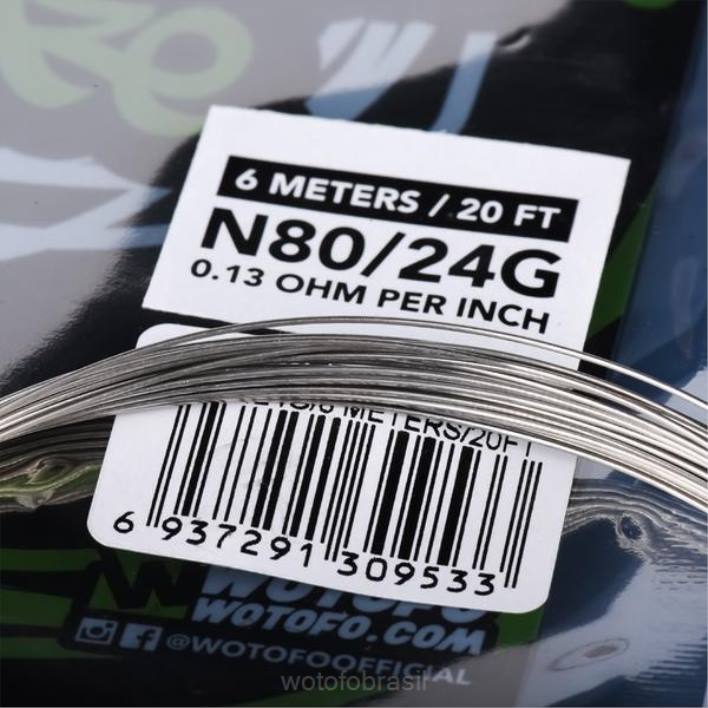 WOTOFO vape flavours - clapton fundido de núcleo duplo - 28 * 2 + 38 T2XB345 Wotofo carretel de fio pré-construído