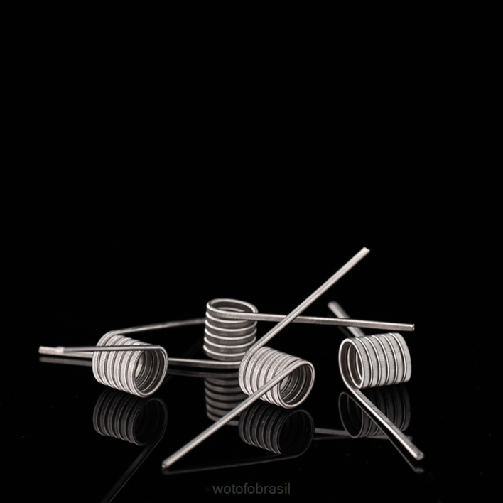 WOTOFO vape pods - clapton fundido de núcleo duplo 0,65 ohm 5 mm 5 unidades T2XB347 Wotofo bobina pré-construída id