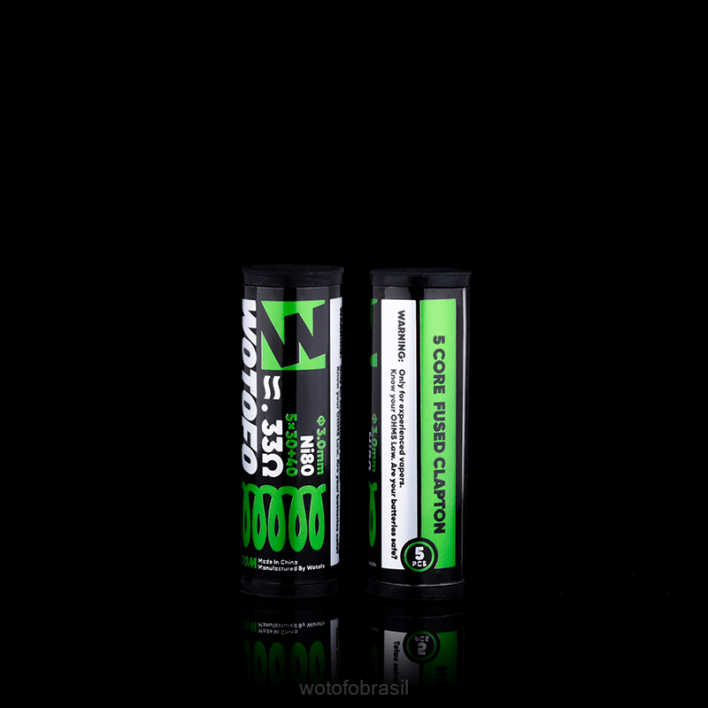 WOTOFO vape pods - clapton fundido dual core 0,62 ohm 10pcs T2XB327 Wotofo bobinas pré-construídas