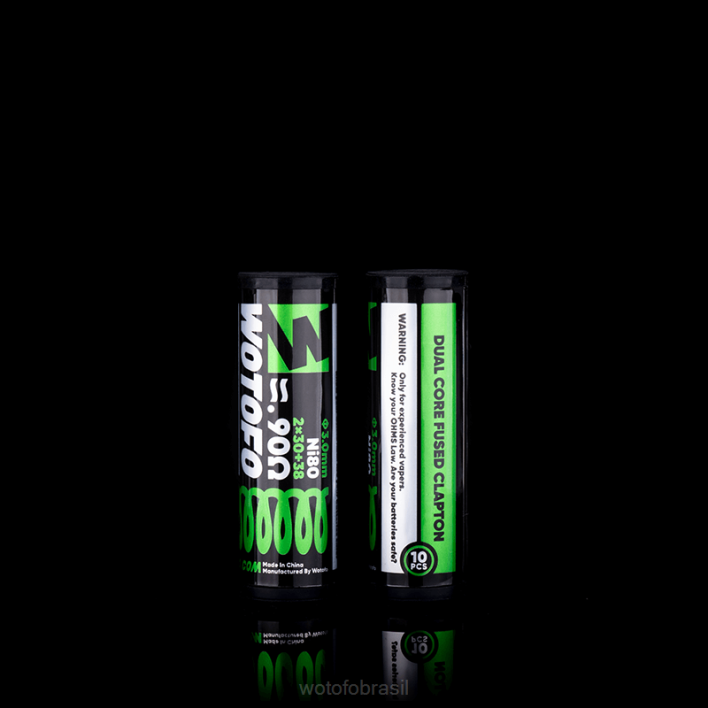 WOTOFO vape tool kit - clapton fundido quad core 0,26 ohm 10pcs T2XB333 Wotofo bobinas pré-construídas