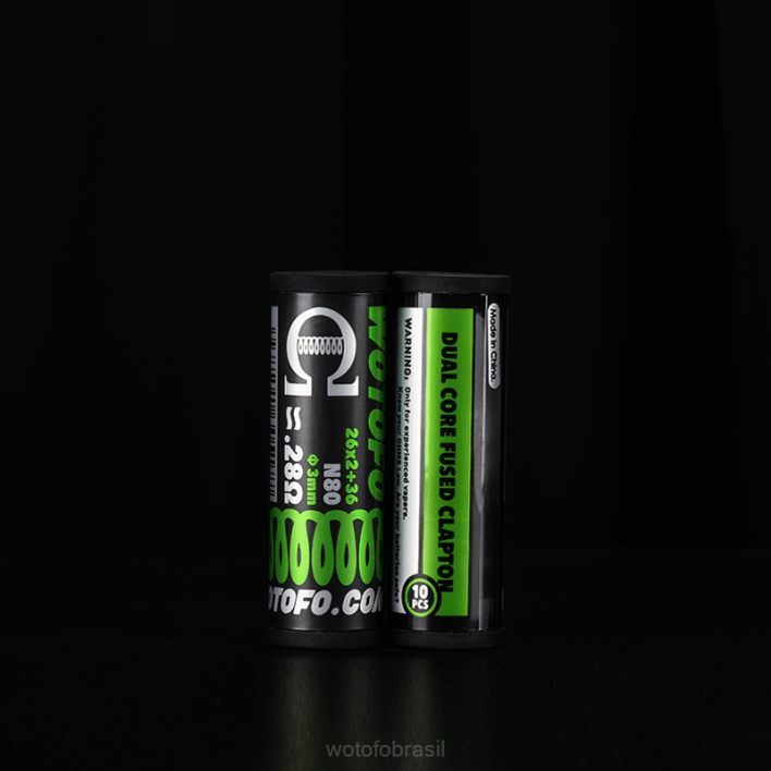WOTOFO vape tool kit - clapton fundido quad core 0,26 ohm 10pcs T2XB333 Wotofo bobinas pré-construídas