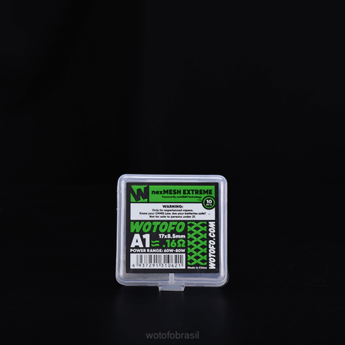 WOTOFO vape tool kit - clapton nexmesh 5 unidades T2XB313 Wotofo NEXMESH para perfil 1.5 e rdta
