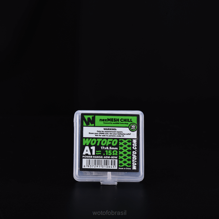 WOTOFO vape tool kit - clapton nexmesh 5 unidades T2XB313 Wotofo NEXMESH para perfil 1.5 e rdta