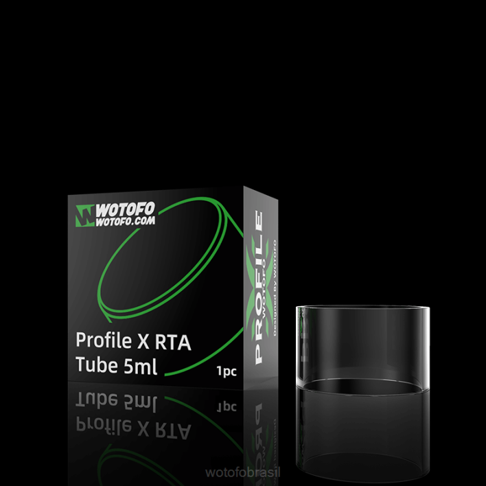 WOTOFO Brasil - pctg reto 5ml T2XB391 Wotofo PROFILE X tubo do tanque