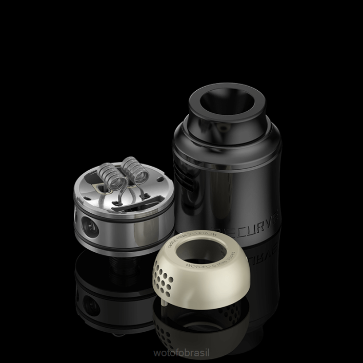 WOTOFO cigarro eletronico - metal de canhão T2XB162 Wotofo RECURVE v2 rda