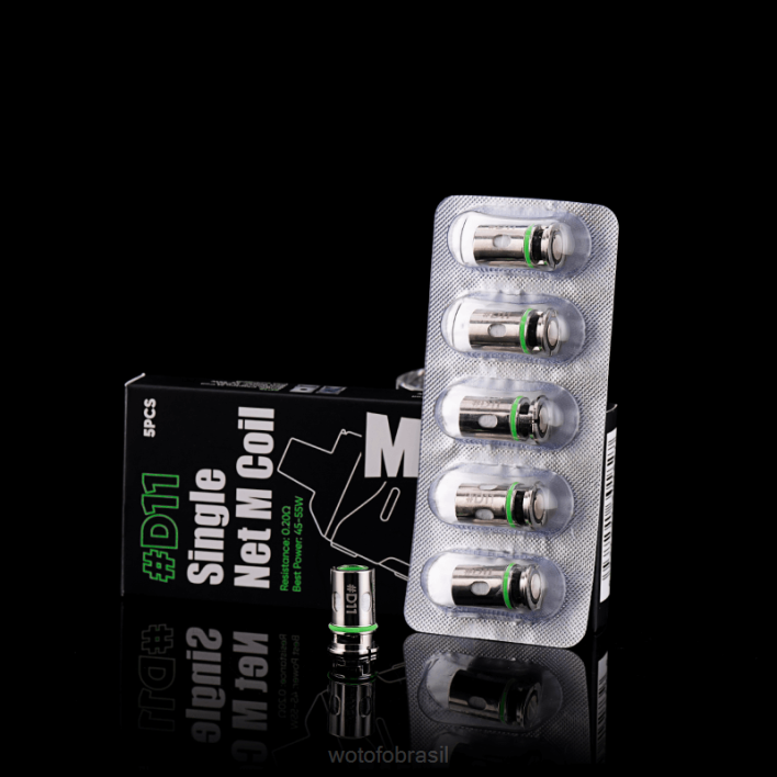 WOTOFO vape pods - malha clapton d15 5 unidades T2XB37 Wotofo MANIK bobina de vagem