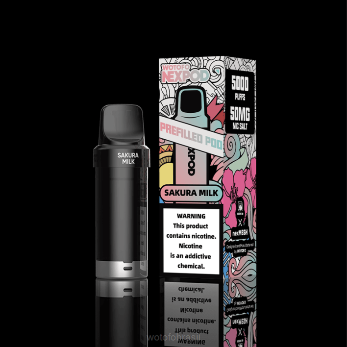 WOTOFO vape flavours - vaporizar T2XB55 Wotofo NEXPOD cápsula de reposição 50mg